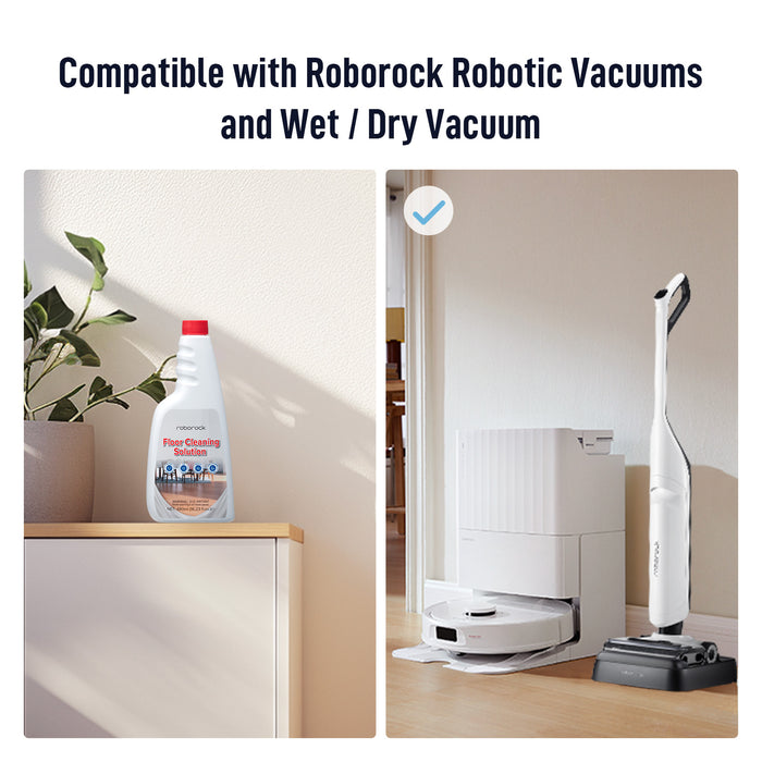 roborock official floor cleaning solution for robot vacuums