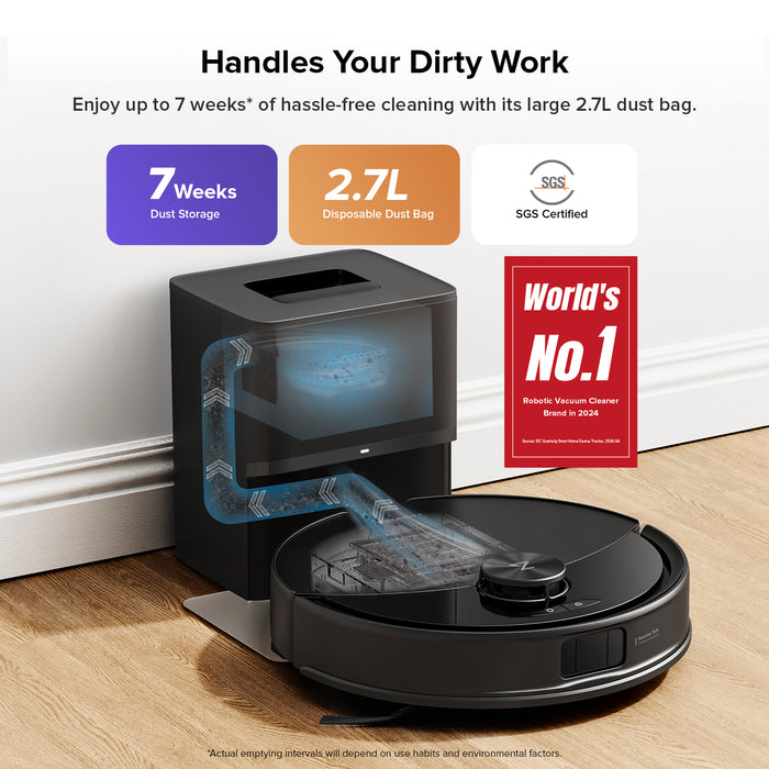 roborock q10 s5 robot vacuum and mop with auto-empty dock