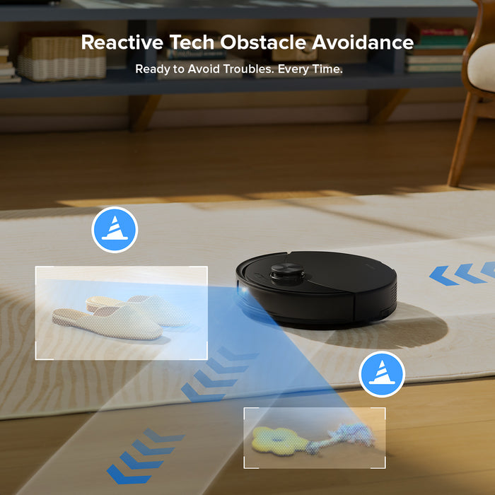 roborock q10 s5 robot vacuum and mop with auto-empty dock