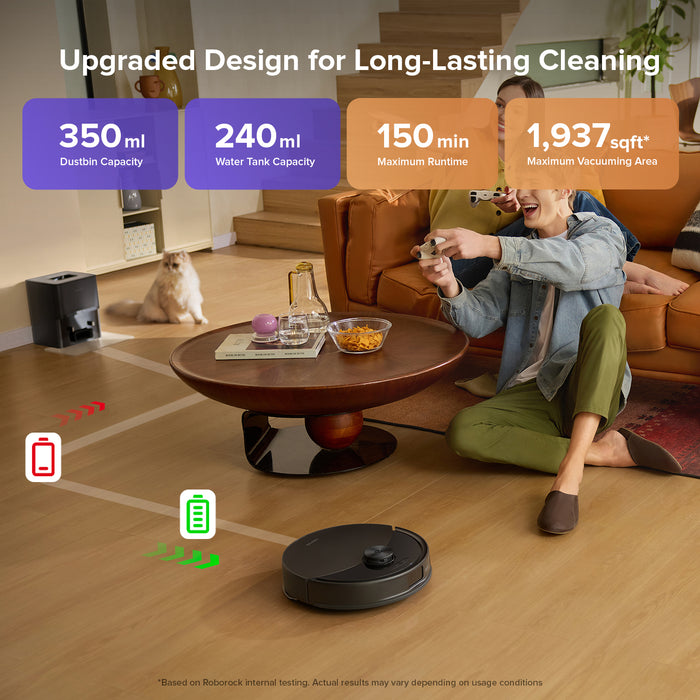 roborock q10 s5 robot vacuum and mop with auto-empty dock