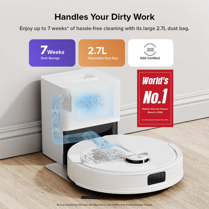 roborock q10 s5 robot vacuum and mop with auto-empty dock