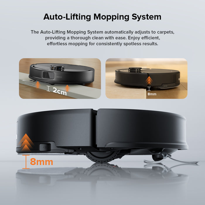 roborock q10 x5 robot vacuum and mop with 10000 pa power suction