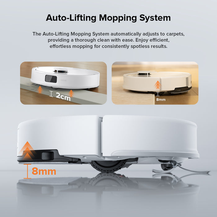 roborock q10 x5 robot vacuum and mop with 10000 pa power suction