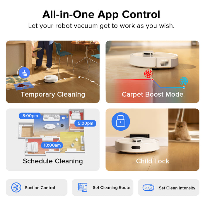 roborock q7 l5 robot vacuum and mop with 8000 pa power suction