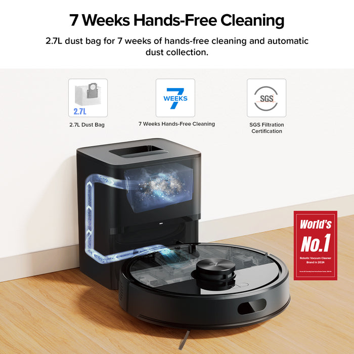 roborock q7 m5 robot vacuum and mop with auto- empty dock upgraded from q7 max