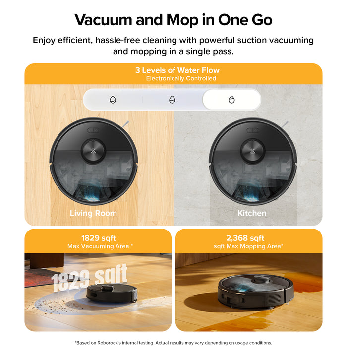 roborock q7 m5 robot vacuum and mop with auto- empty dock upgraded from q7 max