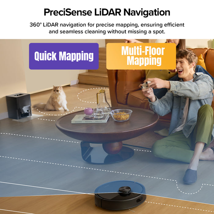 roborock q7 m5 robot vacuum and mop with auto- empty dock upgraded from q7 max