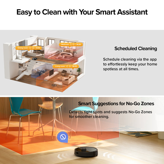 roborock q7 m5 robot vacuum and mop with auto- empty dock upgraded from q7 max