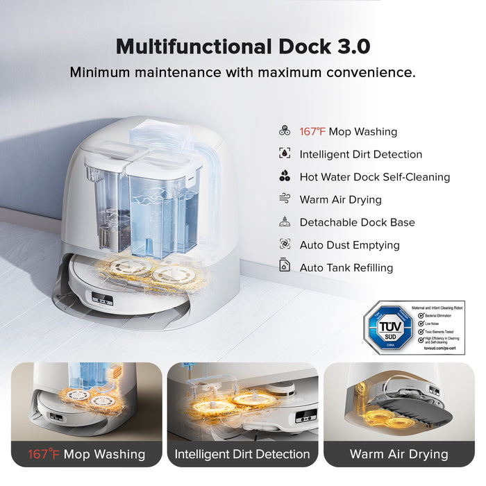 roborock qrevo curv robot vacuum with multifunctional dock 3.0