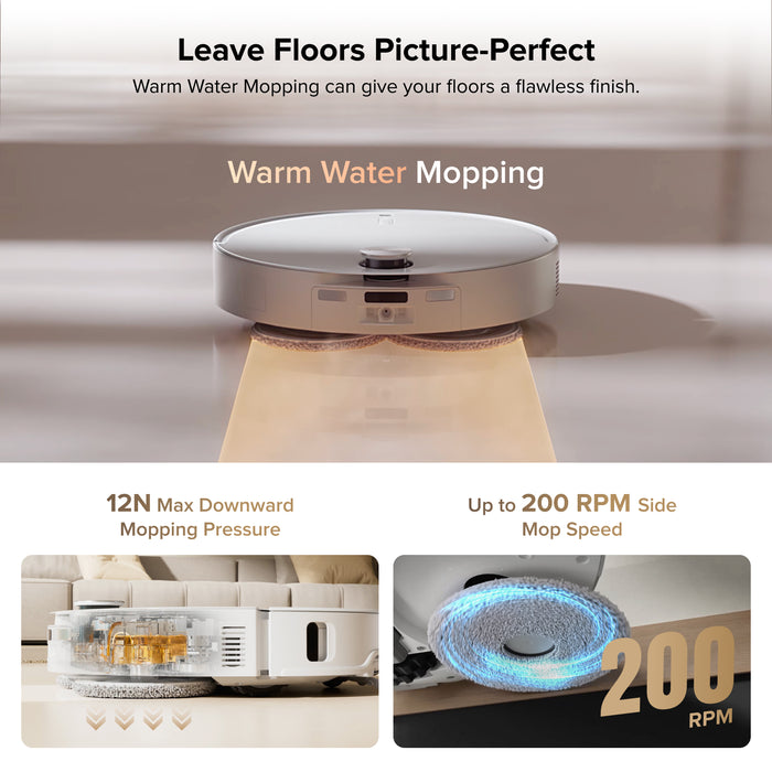 roborock qrevo curvx robot vacuum with multifunctional dock 3.0 thermo