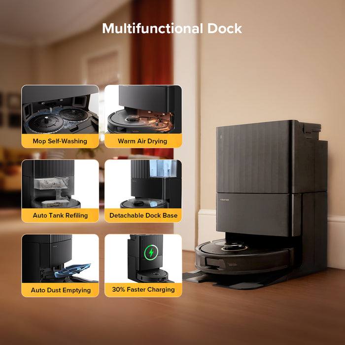 roborock qrevo s5v robot vacuum with multifunctional dock upgraded from qrevo pro