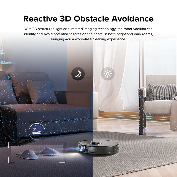 roborock s8 robot vacuum with sonic mop