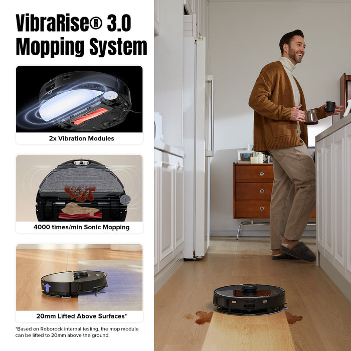 roborock s8 maxv ultra with 8-in-1 rockdock ultra