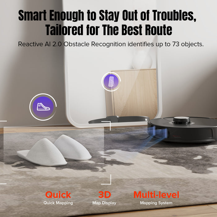 roborock s8 maxv ultra with 8-in-1 rockdock ultra