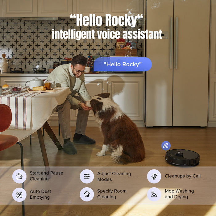 roborock s8 maxv ultra with 8-in-1 rockdock ultra