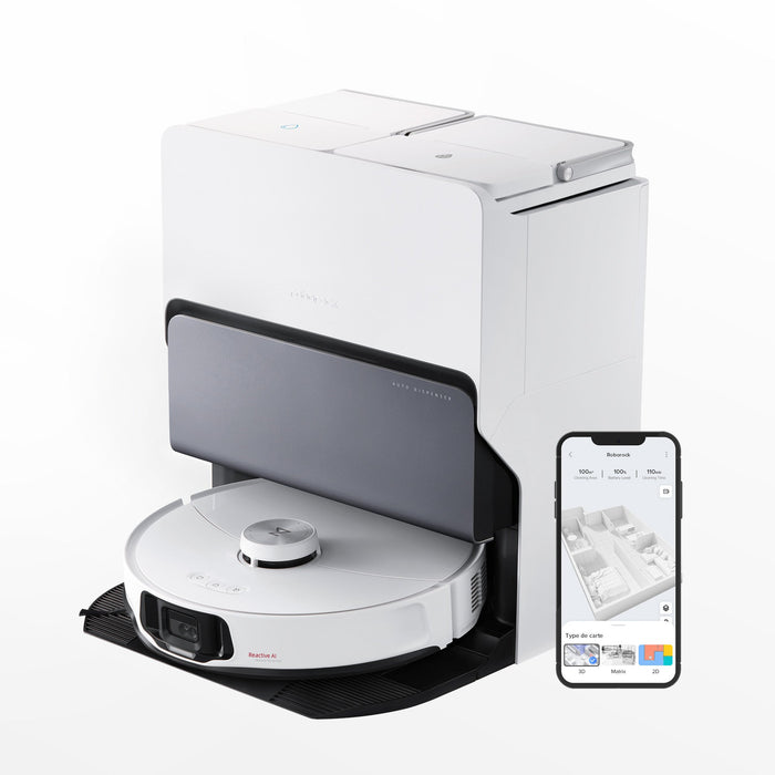 roborock s8 maxv ultra with 8-in-1 rockdock ultra