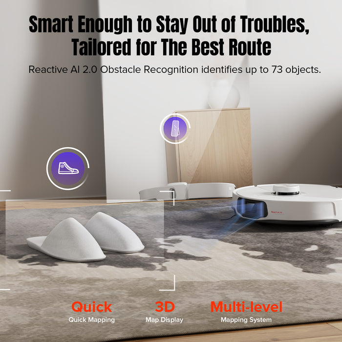 roborock s8 maxv ultra with 8-in-1 rockdock ultra