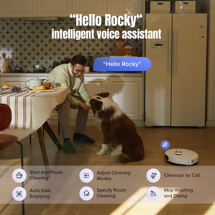 roborock s8 maxv ultra with 8-in-1 rockdock ultra