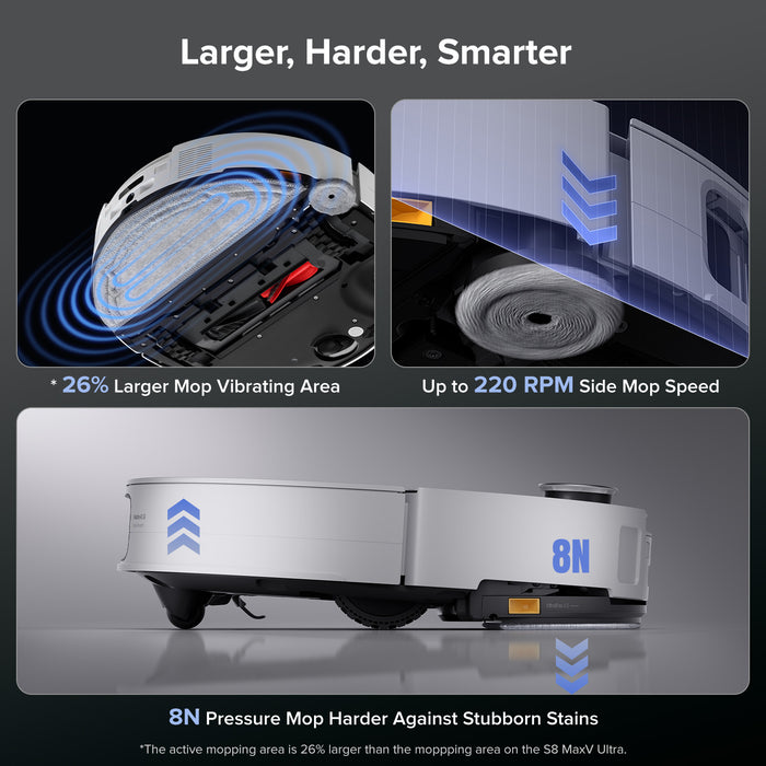 roborock saros 10 robot vacuum with dual anti-tangle system upgraded from s8 maxv ultra