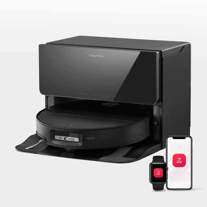 roborock saros 10 robot vacuum with refill drainage system