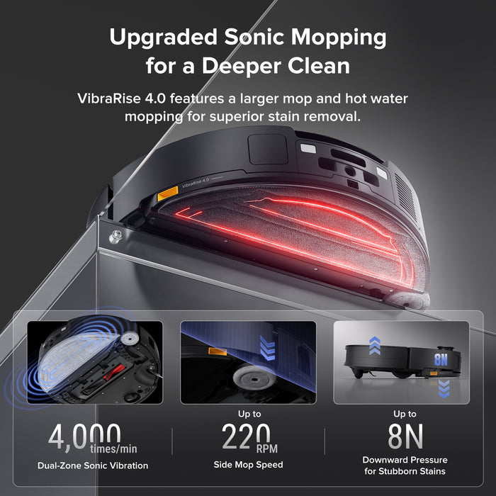 roborock saros 10 robot vacuum with refill drainage system