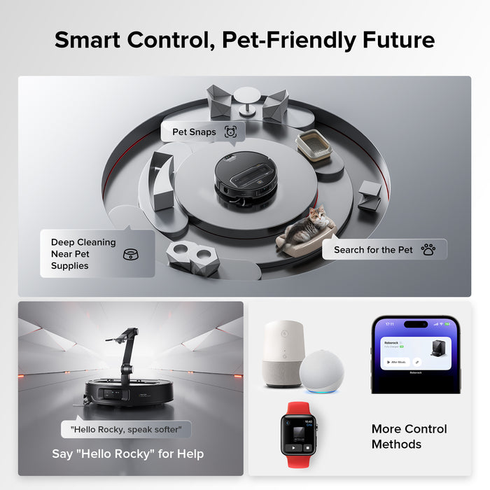 roborock saros z70 robot vacuum with omnigrip mechanical arm