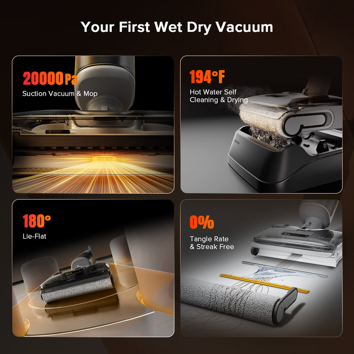 roborock f25 gt wet and dry vacuum cleaner customized version of the f25 rt