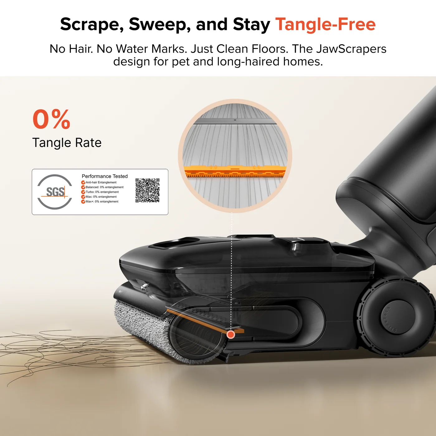 roborock f25 ace pro wet dry vacuum with jetfoaming cleaning